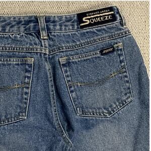 Vtg‎ Steven Hardy Squeeze Flare Jeans Women 7/8 26X26 Blue Fade Street Western